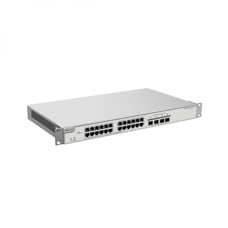 Reyee RG-NBS5200-24GT4XS-P-V2 switch PoE gestionable, 24 puertos + 4x SFP+