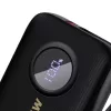 Dudao DDA344 batería externa de 10.000 mAh, PD 22,5 W, con cable integrado, negra