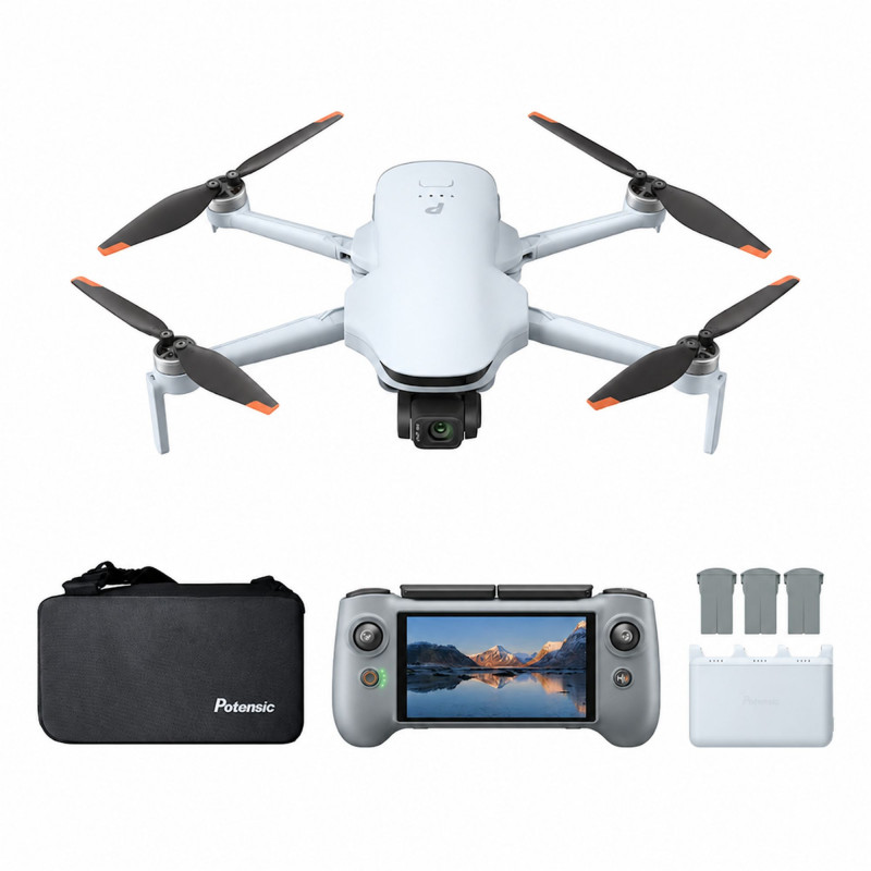 Dron Potensic Atom 3 Fly More Combo con mando RC PTD 2