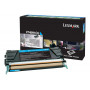 Lexmark X748H1CG cartucho de tóner para X748de, X748de LDS, X748de Statoil, X748dte, cian