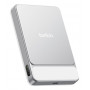 Belkin UltraCharge Pro Slim BPD022HQWH batería externa magnética, 10000 mAh, 25 W, plateada, con pantalla