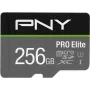 PNY PRO Elite P-SDU256V31100PRO-GE tarjeta de memoria microSDXC, 256 GB, UHS-I U3, A1, V30, con adaptador SD