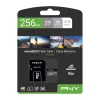 PNY PRO Elite P-SDU256V31100PRO-GE tarjeta de memoria microSDXC, 256 GB, UHS-I U3, A1, V30, con adaptador SD