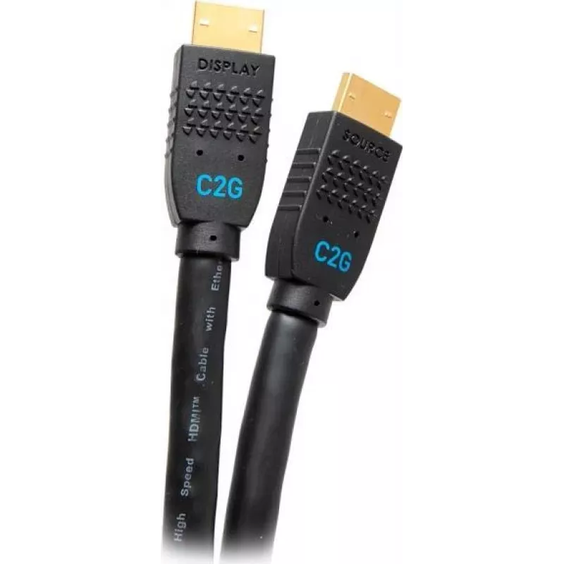 C2G C2G10379 Performance Series cable HDMI High Speed activo, 3,7 m, 4K 60 Hz, ultraflexible, para empotrar, clase CMG