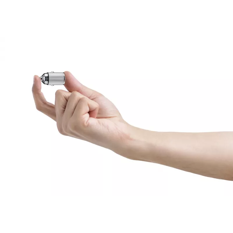 Cellularline Micron cargador de coche de 30 W, multipuerto USB-C/USB-A