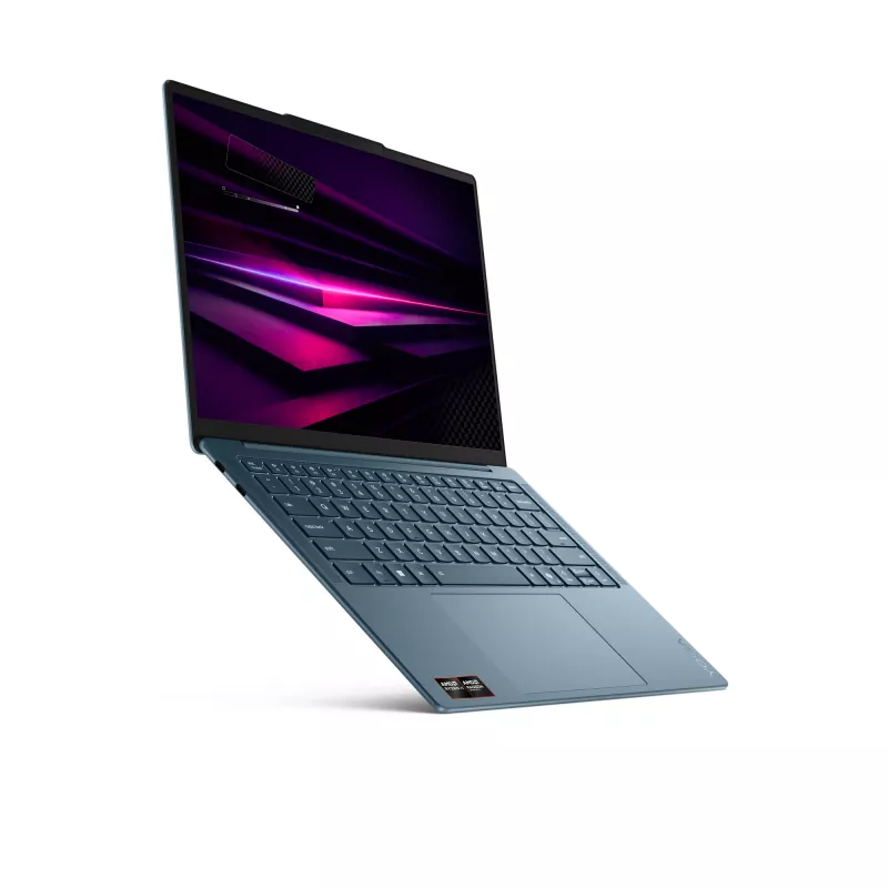 Portátil Lenovo Yoga 7 Slim 83QS007SGE de 14 pulgadas, AMD Ryzen AI 7 445, 16 GB de RAM, SSD de 512 GB, Windows 11 Home (DE)