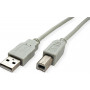 Secomp STANDARD 11.55.3102 cable USB 2.0, tipo A-B, beige, 1,8 m