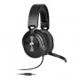 Corsair HS55 Surround CA-9011260-AP auriculares para juegos con cable y micrófono, Dolby Audio 7.1, negro carbón