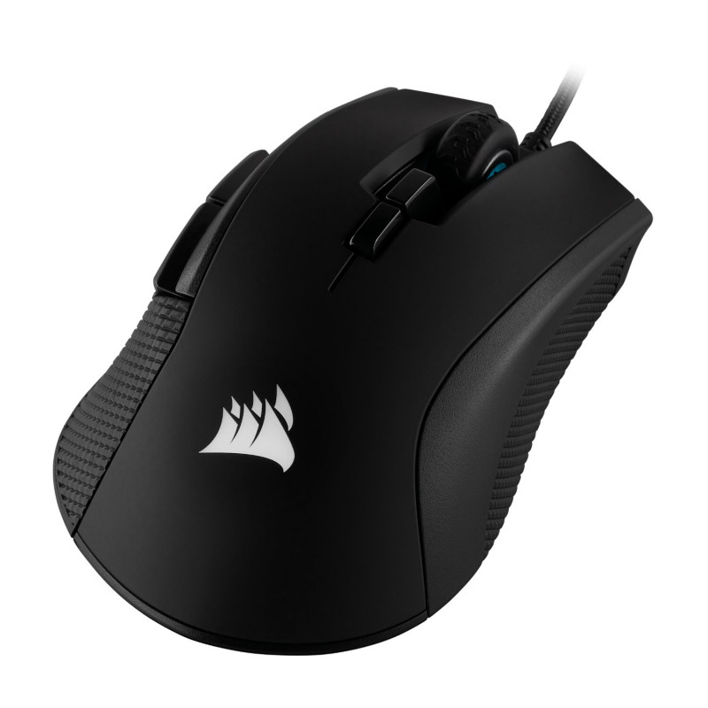 Corsair IRONCLAW RGB CH-9307011-AP ratón gaming, 18000 DPI, negro