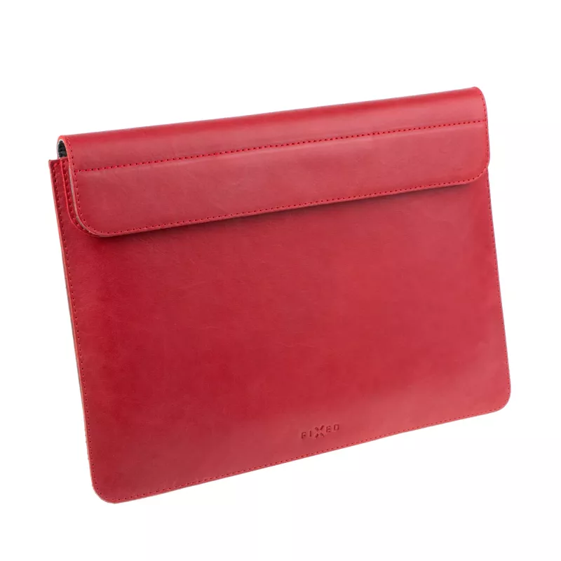 FIXED Oxford FIXOX2-PRO14-RD funda de piel para Apple MacBook Pro 14 (2021/2023/2024), roja