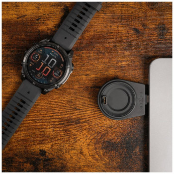 Fixed Powerstation for Garmin cargador inalámbrico 3 en 1, Qi, 18 W, negro