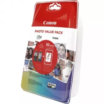 Canon PG-540L/CL-541XL Photo Value Pack cartuchos de tinta (2 uds.), negro + color, 5224B007
