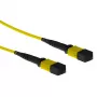 ACT 10 m cable de conexión de fibra óptica monomodo 9/125 OS2, conectores MTP hembra, polaridad A, RL7790