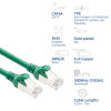 ACT FC2705 cable de conexión ultraflexible, S/FTP CAT6A, TPE, RJ45 antienganche, 5 m, verde