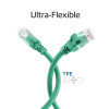 ACT FC1752 cable de conexión U/UTP CAT6A, TPE, ultraflexible, RJ45, 0,25 m, verde