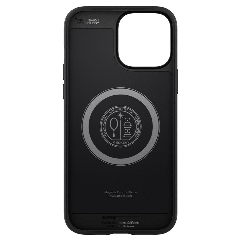 Spigen Mag Armor SPN1735BLK funda para Apple iPhone 13 Pro, MagSafe, negra mate