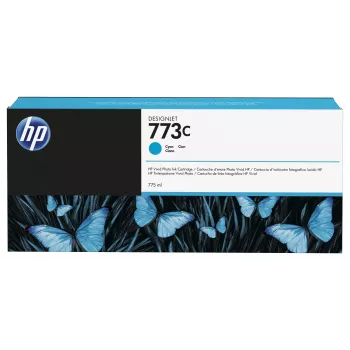 HP 773C C1Q42A tinta para DesignJet Z6600, Z6610, Z6800, Z6810, cian