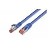 Wirewin Cat6 S/FTP RJ45 cable de conexión, LSZH, garantía de por vida, azul (PKW-PIMF-KAT6 15.0 BL)