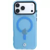 BMW BMW001318 Sign Frosted IML & Metal Logo funda MagSafe para iPhone 18 Pro Max / 17 Pro Max, azul