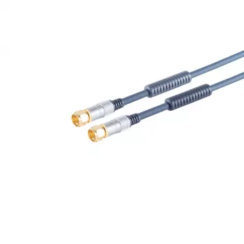 Home-Cinema 80095MHQ Professional cable SAT, 5 m, conector F a conector F, RG59U