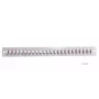 EFB Elektronik SB-FP-24SC-S-OS2 panel frontal con 24 acopladores LC dúplex, OS2, gris