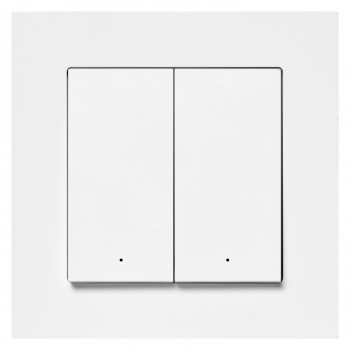 Osram SMART+ MATTER interruptor de pared inteligente, 2 canales, blanco