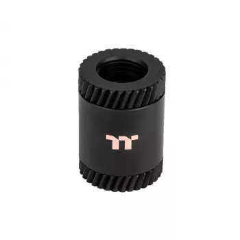 Thermaltake Pacific SF racor de extensión hembra a hembra, 30 mm, negro mate