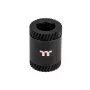 Thermaltake Pacific SF racor de extensión hembra a hembra, 30 mm, negro mate
