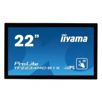 iiyama TF2234MC-B1X monitor multitáctil de 21,5″ (55,9 cm), 16:9, DVI