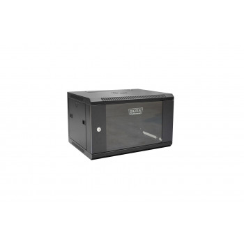 Armario rack de pared Digitus DN-W19 06U/450/B 6U, negro