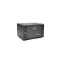 Armario rack de pared Digitus DN-W19 06U/450/B 6U, negro