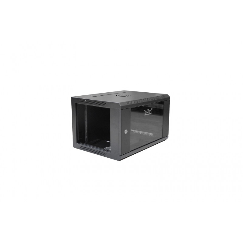 Armario rack de pared Digitus DN-W19 06U/450/B 6U, negro