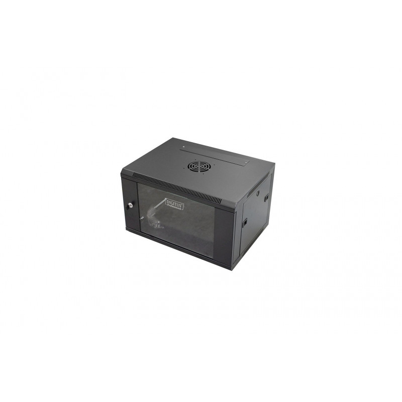 Armario rack de pared Digitus DN-W19 06U/450/B 6U, negro