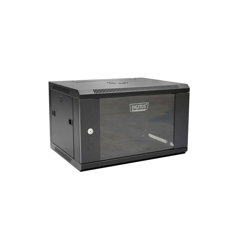 Armario rack de pared Digitus DN-W19 06U/450/B 6U, negro