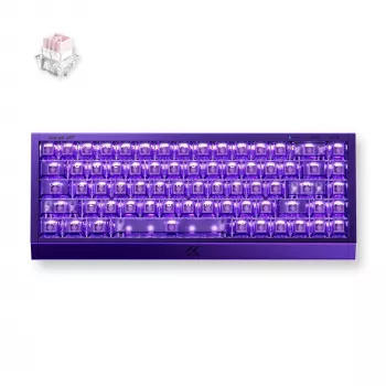 MCHOSE Ace 68 GT HW-Ace68GT-5 teclado gaming, interruptores magnéticos, morado