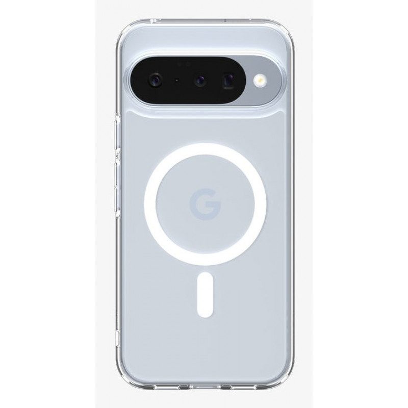 Spigen Ultra Hybrid MagSafe funda para Google Pixel 10 Pro / Pixel 10, blanca transparente
