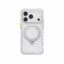 Skinarma Saturn MagSafe funda con soporte giratorio para iPhone 18 Pro / 17 Pro, frost