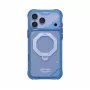 Skinarma Saturn MagSafe funda con soporte giratorio para iPhone 18 Pro Max / 17 Pro Max, azul