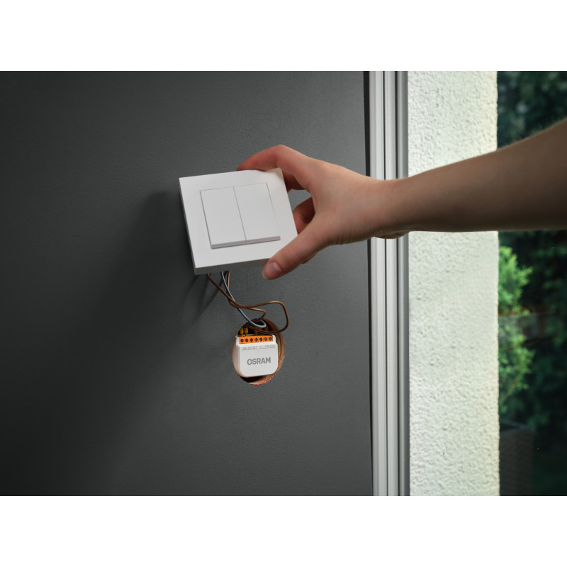 Osram SMART+ WiFi módulo de interruptor, 2 canales, blanco