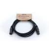 Cordial EM 5 FM cable de conexión XLR, XLR hembra de 3 polos – XLR macho de 3 polos, negro