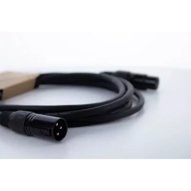 Cordial EM 5 FM cable de conexión XLR, XLR hembra de 3 polos – XLR macho de 3 polos, negro