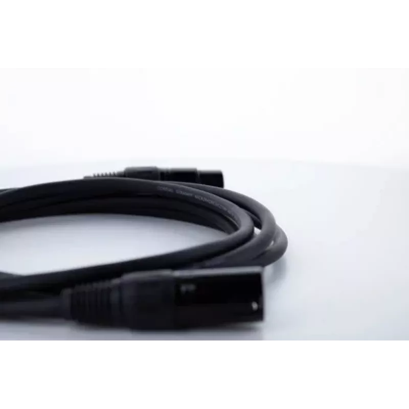 Cordial EM 5 FM cable de conexión XLR, XLR hembra de 3 polos – XLR macho de 3 polos, negro