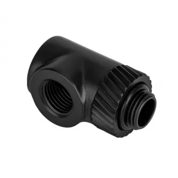 Thermaltake Pacific SF 90 Degree Adapter CL-W396-CU00MK-A, conector DIY LCS, negro mate