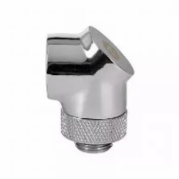 Thermaltake Pacific G1/4 adaptador de 90 grados, cromado