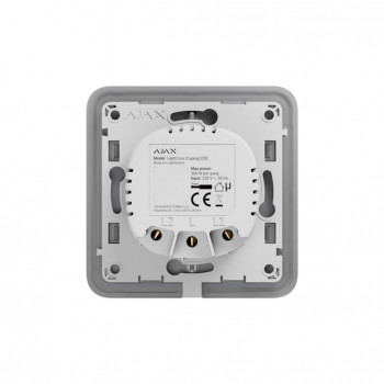 Ajax LightCore 2GANG 45111 dispositivo para hogar inteligente, blanco