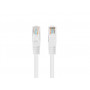 Lanberg PCU5-20CC-0050-W cable de red CAT.5E UTP, 0,5 m, blanco (10 uds.)