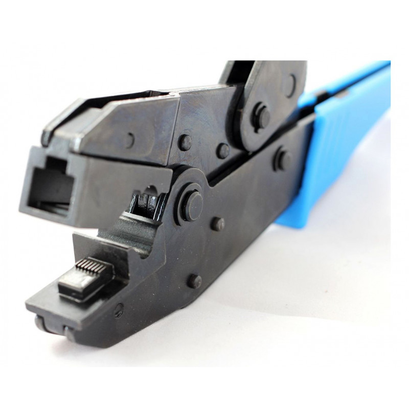 Digitus X-ML-OD-TOOL crimpadora de cables, negra, azul