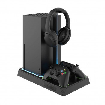 Fixed FIXXB-MCS-BK estación multifunción para Xbox Series X/S, negra