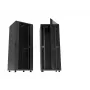 LogiLink Canovate D16S66B armario de red, 16U, 48,3 cm (19″), negro (RAL 9005)