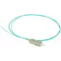 ACT RL8695 cable de fibra óptica SC pigtail, 1 m, OM3, LSZH, aqua